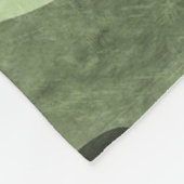 Groene Camouflage Blanket met Deer Fleece Deken (Hoek)