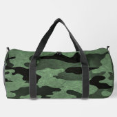 Groene Camouflage Duffel Bag Plunjezak (Achterkant)