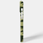 Groene Camouflage Gepersonaliseerd Case-Mate iPhone Case (Achterkant / Links)