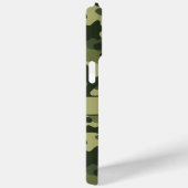 Groene Camouflage Gepersonaliseerd Case-Mate iPhone Case (Achterkant / Rechts)