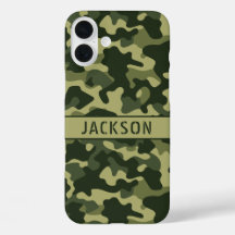 Groene Camouflage Gepersonaliseerd