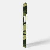 Groene Camouflage Gepersonaliseerd Case-Mate iPhone Case (Achterkant / Rechts)