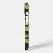 Groene Camouflage Gepersonaliseerd Case-Mate iPhone Case (Achterkant / Links)