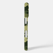 Groene Camouflage Gepersonaliseerd Case-Mate iPhone Case (Achterkant / Rechts)