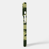 Groene Camouflage Gepersonaliseerd Case-Mate iPhone Case (Achterkant / Links)