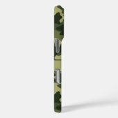 Groene Camouflage Gepersonaliseerd Case-Mate iPhone Case (Achterkant / Rechts)