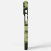 Groene Camouflage Gepersonaliseerd Case-Mate iPhone Case (Achterkant / Links)