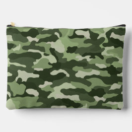 Groene camouflage groot etui