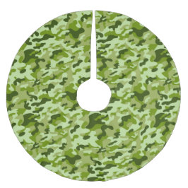 Groene Camouflage - Kerstboom Vloerkleed Rok