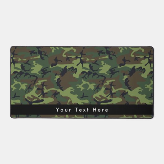 Groene camouflage, leger, leger bureaumat (Voorkant)