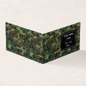 Groene camouflage, leger, leger visitekaartje (Buitenkant)