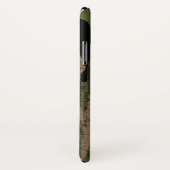 Groene camouflage met distressed look Case-Mate iPhone case (Achterkant / rechts)