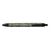 Groene camouflage, militair, leger zwarte inkt pen (Achterkant)