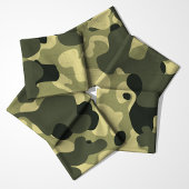 Groene Camouflage Militaire Camo Stof