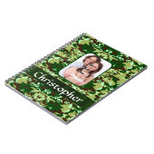 Groene camouflage notitieboek (Linkerzijde)