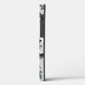 Groene camouflage patroon Hoesje-Mate iPhone case (Achterkant / Links)