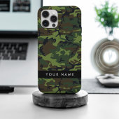 Groene camouflagepatroon, Jouw naam, personalisere Case-Mate iPhone Case