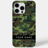 Groene camouflagepatroon, Jouw naam, personalisere Case-Mate iPhone Case (Achterkant)
