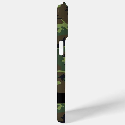Groene camouflagepatroon, Jouw naam, personalisere Case-Mate iPhone Case (Achterkant / Rechts)