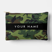 Groene camouflagepatroon, Jouw naam, personalisere Etui (Voorkant)