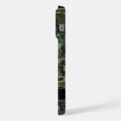 Groene camouflagepatroon, Jouw naam, personalisere iPhone Hoesje (Linkerkant)