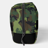 Groene camouflagepatroon, Jouw naam, personalisere Toilettasje (Rechts)