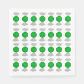 Groene Candy Servetten (Voorkant)