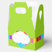 Groene Candyland geïnspireerd Sweet Treat Favor Bo Bedankdoosjes (Geopend)