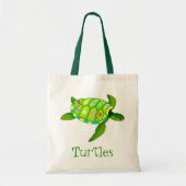 Groene canvas tas (Voorkant)