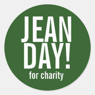 Groene Casual Jean Day Stickers