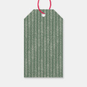Groene Casual kerstkerst van Gift-Labels tot Cadeaulabel (Achterkant)