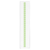 GROENE CELTISCHE KNOOP 14x72 Tafelloper (Voorkant)