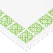 GROENE CELTISCHE KNOOP 60x84 Tafelkleed (Gekanteld)