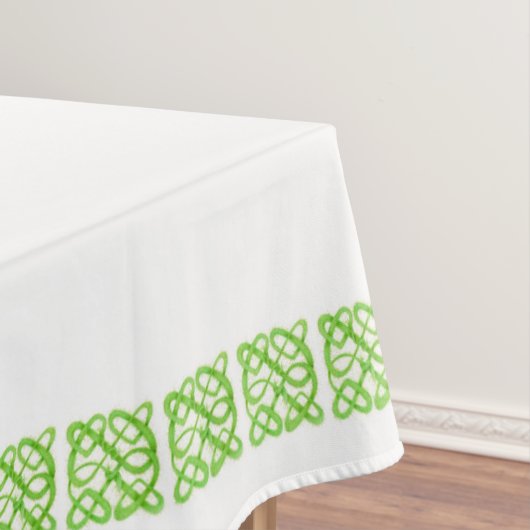 GROENE CELTISCHE KNOOP 60x84 Tafelkleed (Voorbeeld)