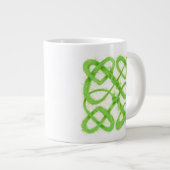 GROENE CELTISCHE KNOOP Grote Mok (Voorkant rechts)