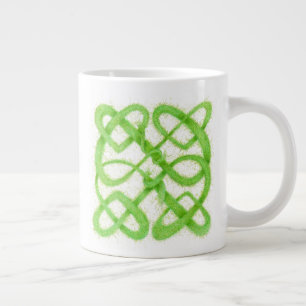 GROENE CELTISCHE KNOOP Grote Mok
