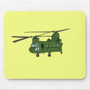 Groene CH-47 Chinese militaire helikopter Muismat