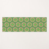 Groene Chakra Hart Chakra Anahata Yoga Mat (Voorkant (horizontaal))