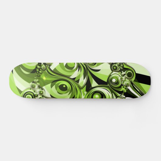 groene chaos skateboard (Horizontaal)