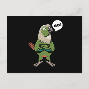 Groene Cheek Conure Green-Cheeked Parakeet Briefkaart