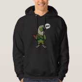 Groene Cheek Conure Green-Cheeked Parakeet Hoodie (Voorkant)