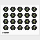 Groene Cheek Conure Green-Cheeked Parakeet Ronde Sticker (Vel)