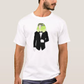 Groene Cheek Conure Tuxedo - shirt van Mannen (Voorkant)