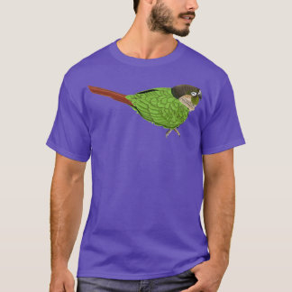 Groene Cheeked Conure 1 T-shirt