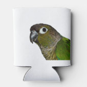 Groene Cheeked Conure Blikjeskoeler (Achterkant)
