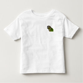 Groene Cheeked Conure Kinder Shirts