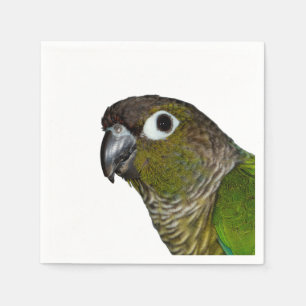 Groene Cheeked Conure Servetten