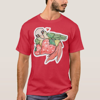 Groene Cheeked Conure T-shirt
