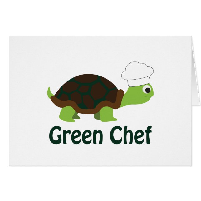 Groene Chef (Voorkant Horizontaal)