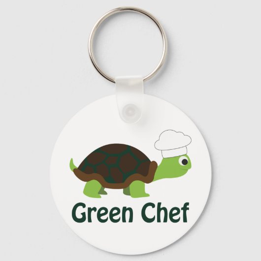 Groene Chef Sleutelhanger (Voorkant)